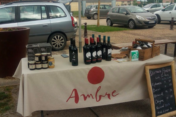 revendeur vins rouge biodynamie Domaine Ambre Occitanie